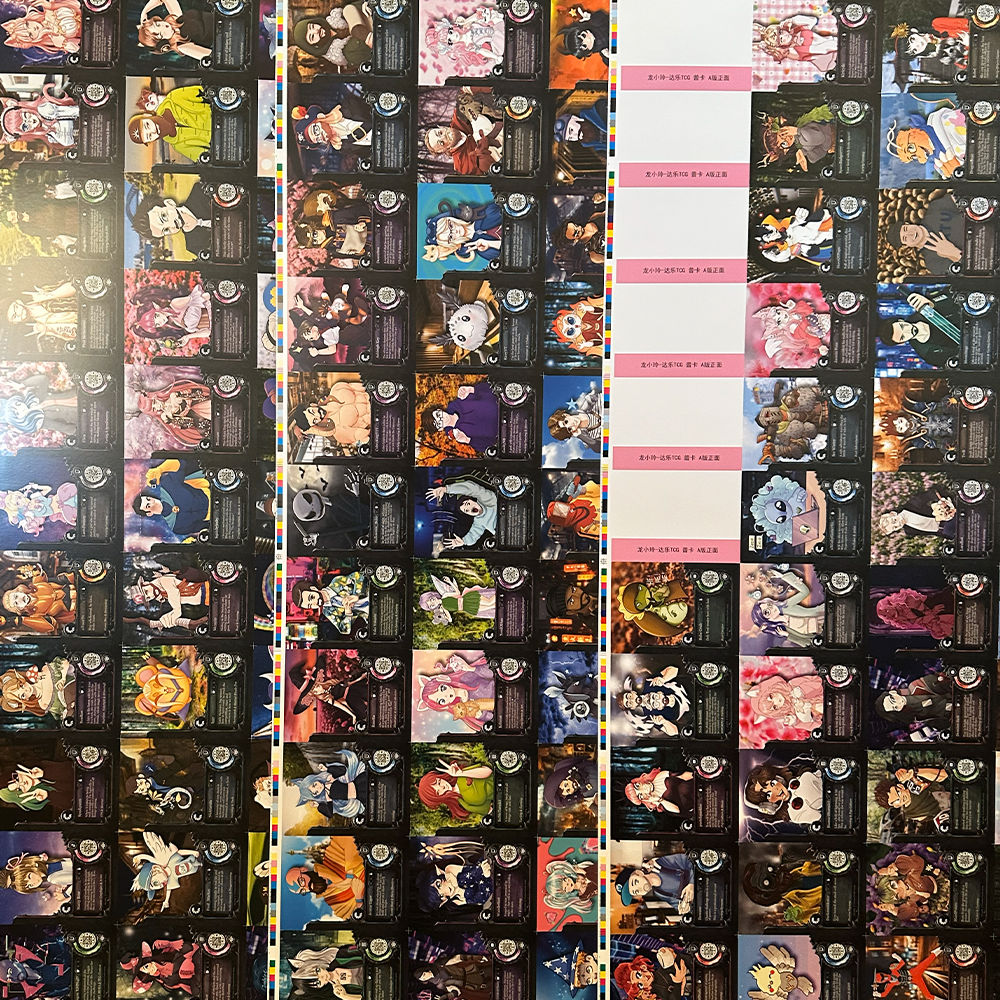 Uncut TCG Card Sheets – Full Creator Set (4 Sheets)